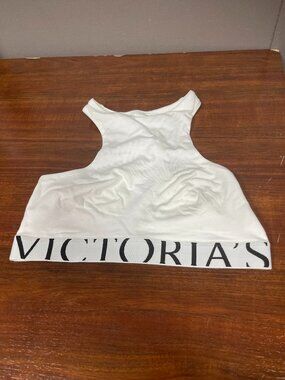 Victoria's Secret Bralette White/Gray Size Small